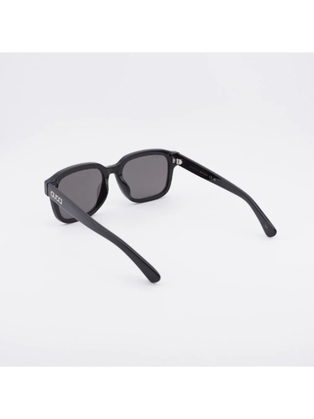 Gucci GG1798SA 001 Sunglasses Black Square Frame, Grey Lenses